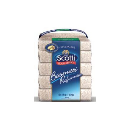 RISO BASMATI PROFUMATO SCOTTI S/V KG.5